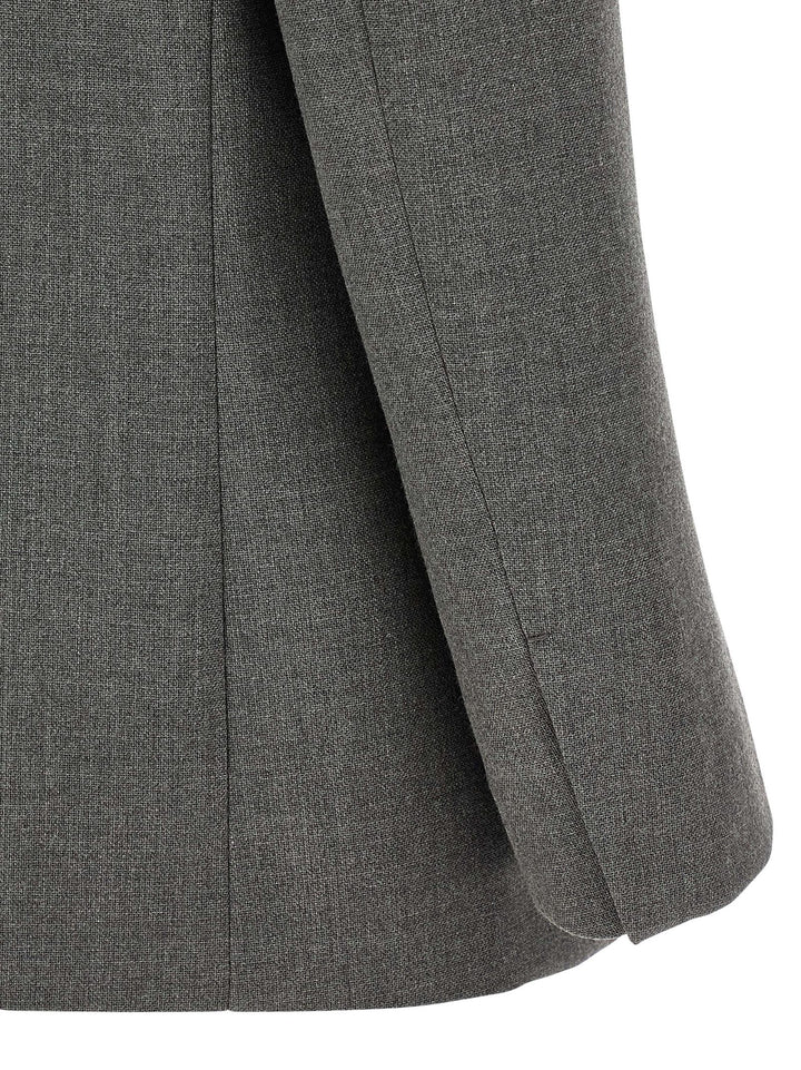 Jil Sander Wool Blazer BlazerS - Grigio | f1f4952ff27fbe1bd73aa36d2f0fef1c5066d036