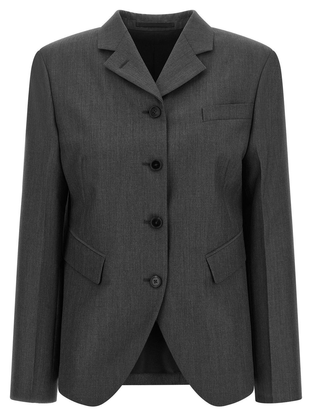 Jil Sander Single-Breasted Blazer BlazerS - Grigio | 884e65921ea74bc196855241ba182b04473af560