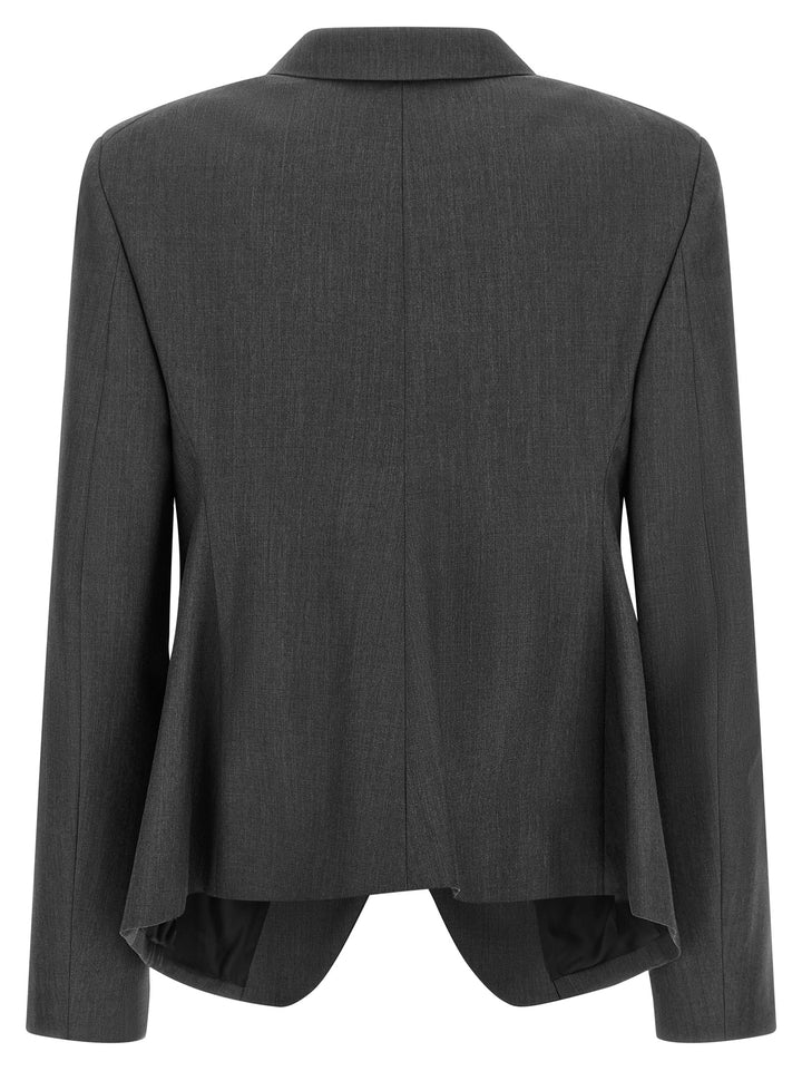 Jil Sander Single-Breasted Blazer BlazerS - Grigio | 5a034ed07c9965b8e0b9300e8fb90bccfdc6aac4
