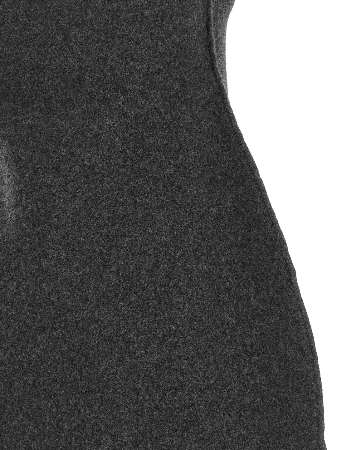 Jil Sander Virgin Wool Dress Abiti - Grigio | dde88e775d00a3c47550915cc01892b78136c0f4