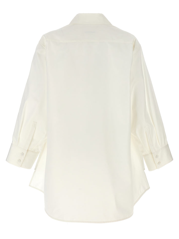 Jil Sander Cut-Out Armhole Shirt Camicie - Bianco | 0c09ba0a4563921ba498dd0d79c3f50b214ae01b