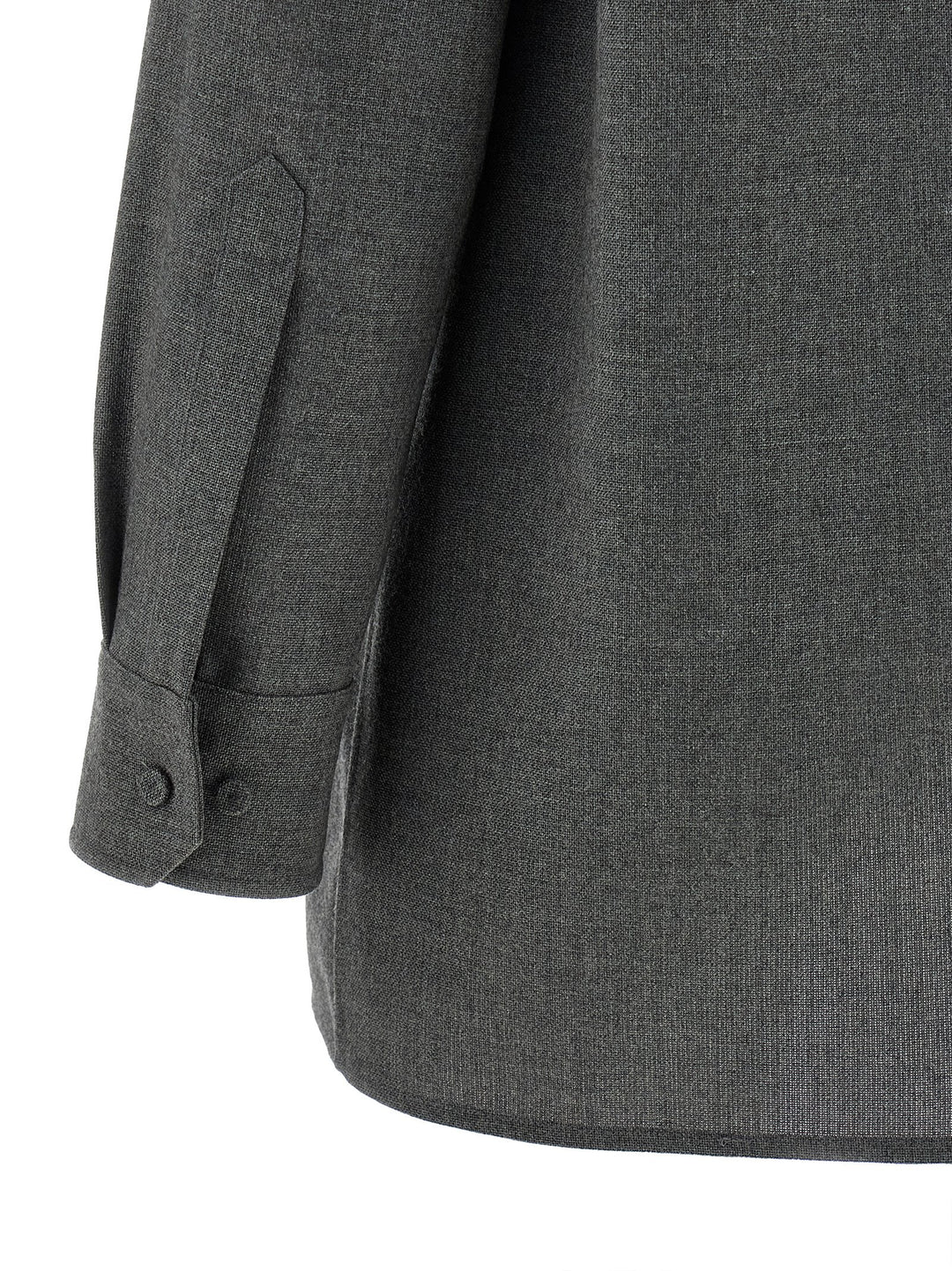 Jil Sander Canvas Shirt Camicie - Grigio | 34c03cfc5d07cdd9ab839f0cfdb476beb5660890