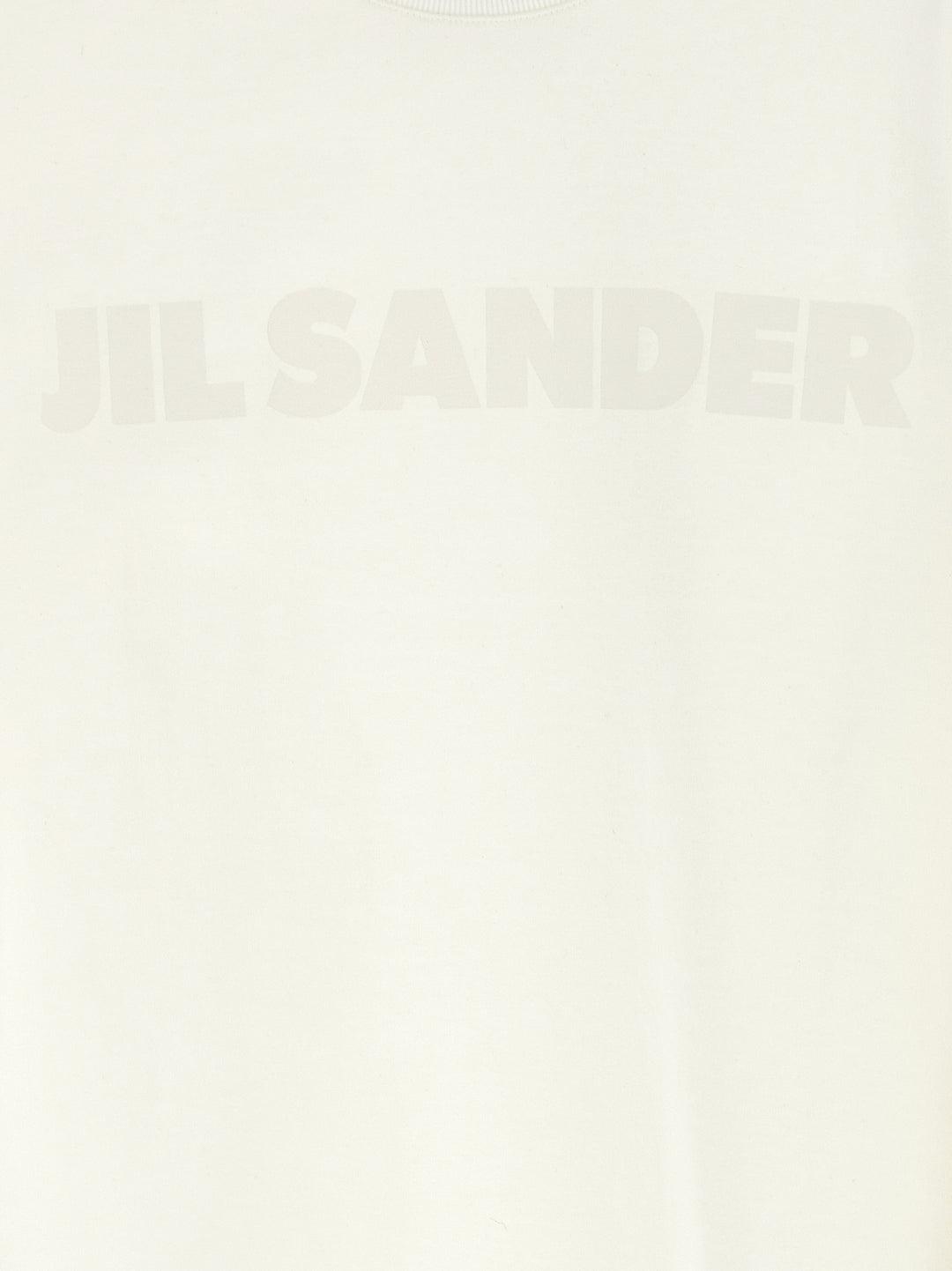 Jil Sander Logo Print T shirt - Bianco | ed1274e3dc8684ed3d7490925a5554497b8e0807