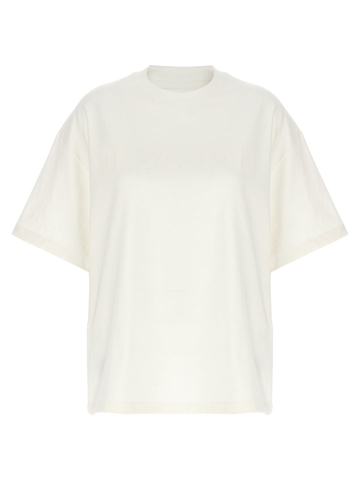 Jil Sander Logo Print T shirt - Bianco | aba6556cc91b830238f3c21cb4f6e36b9179da8c