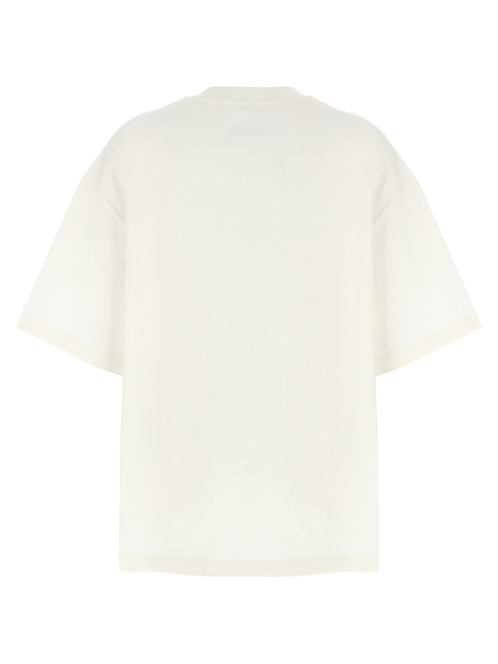 Jil Sander Logo Print T shirt - Bianco | c607b974ff461d8274d1d4a139316056244acc79