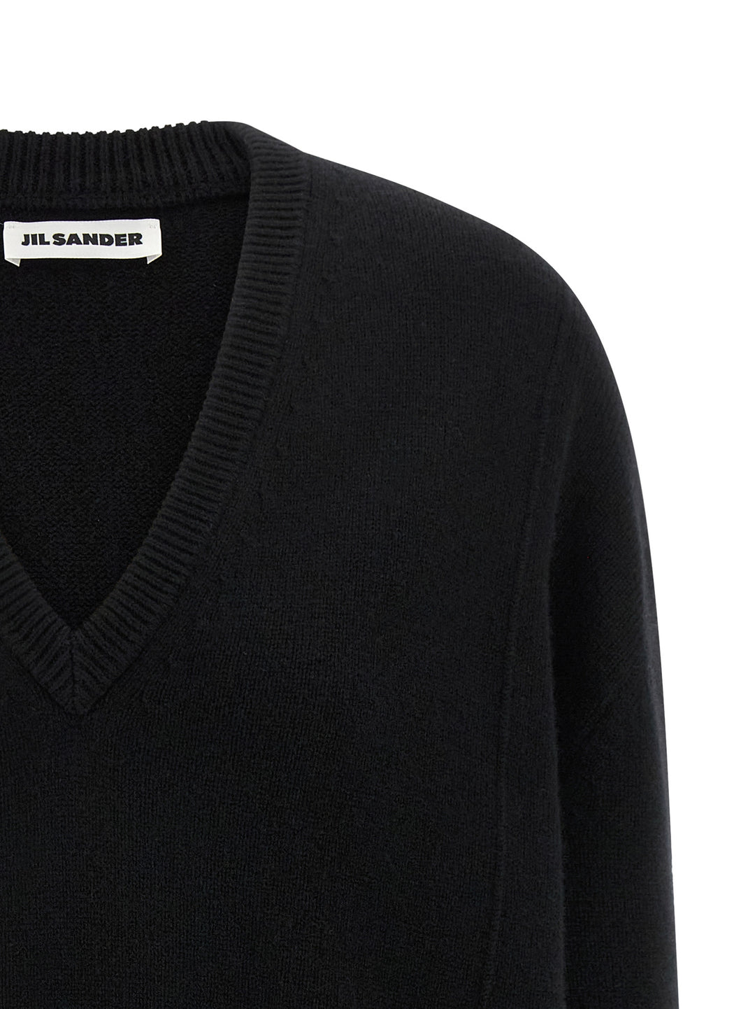 Jil Sander Cashmere Sweater Maglioni - Nero | 60a19ab1a840ed88d7a60616df4b0ddbba680ed7