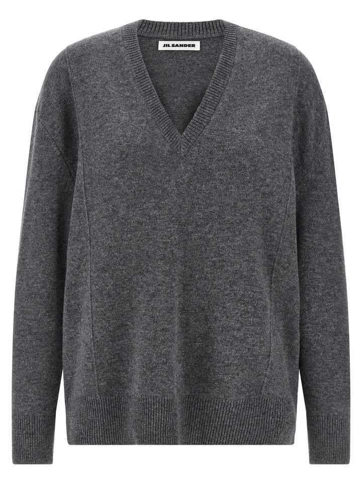 Jil Sander Cashmere Sweater Maglioni - Grigio | a89372f3b27c3ca60592477528043170ea1bf7fc