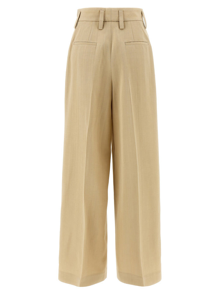 Jil Sander 100 Aw 36 Pantaloni - Beige | 5e2c9a3b228f2ab38376bf05b4692e8ac8b17f94