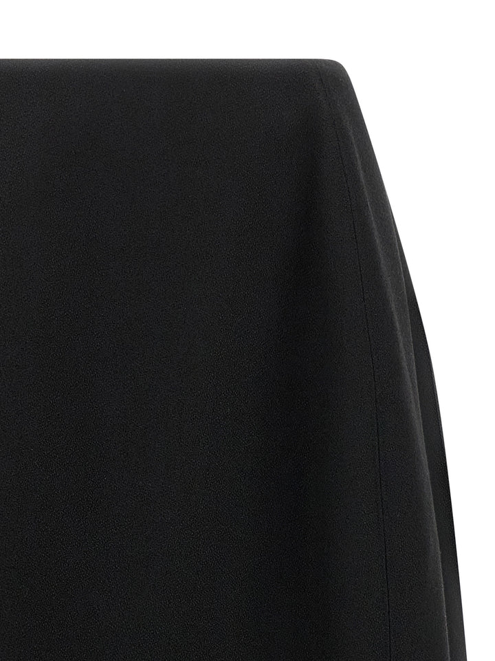 Jil Sander Skirt 158 Gonne - Nero | c09c826df3c1216cec40bf1229ca2b2394dcc807