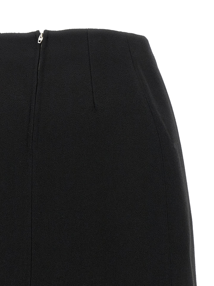 Jil Sander Skirt 158 Gonne - Nero | ac9db9a333395f3e699e6ccdf34e313df2d897ac