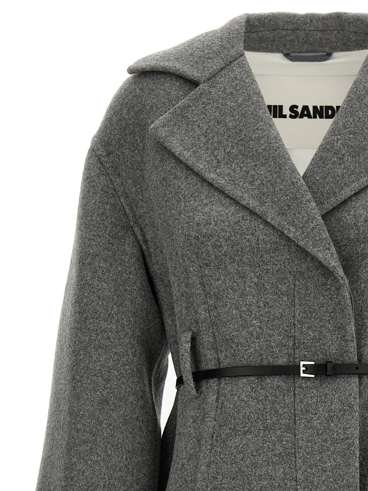 Jil Sander 02 Trench e Impermeabili - Grigio | 15915e79d2342ec9ac23631b7dc76856c0566a19
