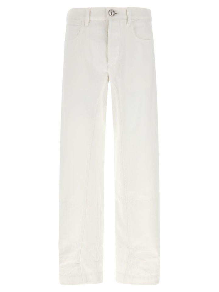 Jil Sander Denim Jeans - Bianco | fc4ed8cb9a01448df4bd536fb9f7f9abaa86edc9