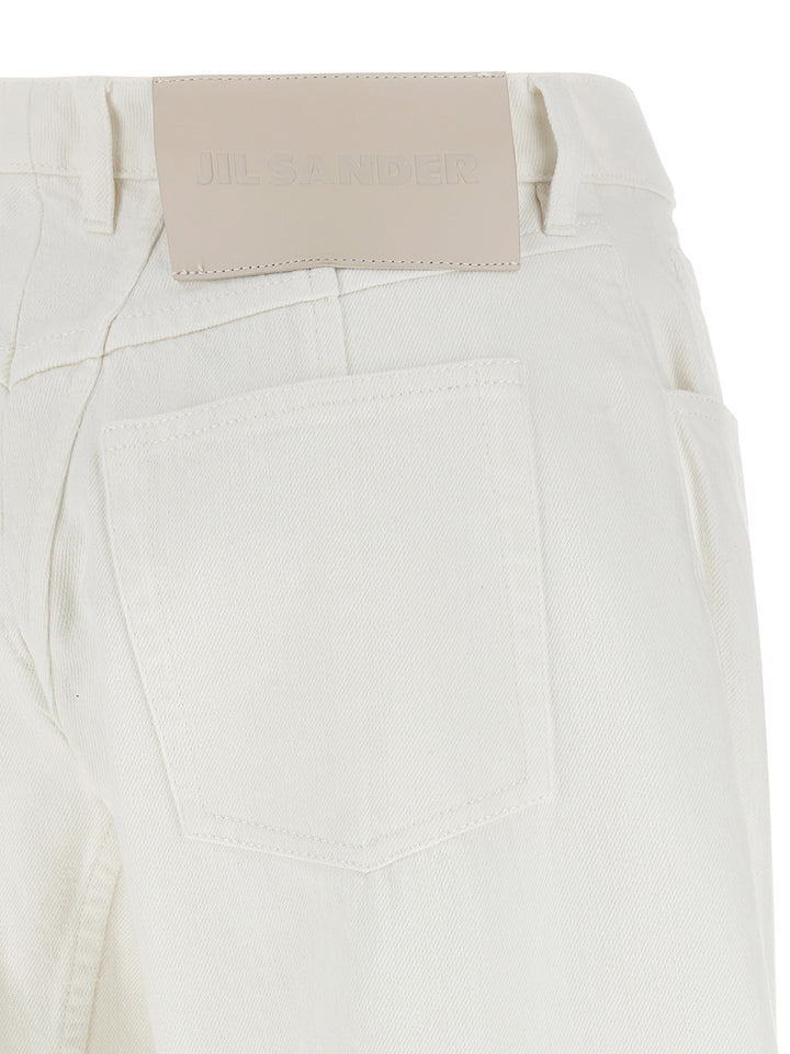 Jil Sander Denim Jeans - Bianco | 3efed74be219ddd66f0d78d909c7219d044aa5ee