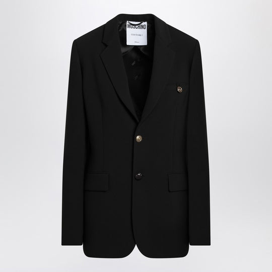 Black Single-Breasted Jacket