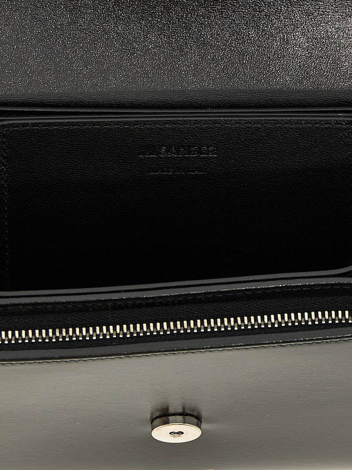 Jil Sander Tassel Borse a Tracolla - Nero | 92230fbca51ba58d75478a4d38e2d718c335afa9
