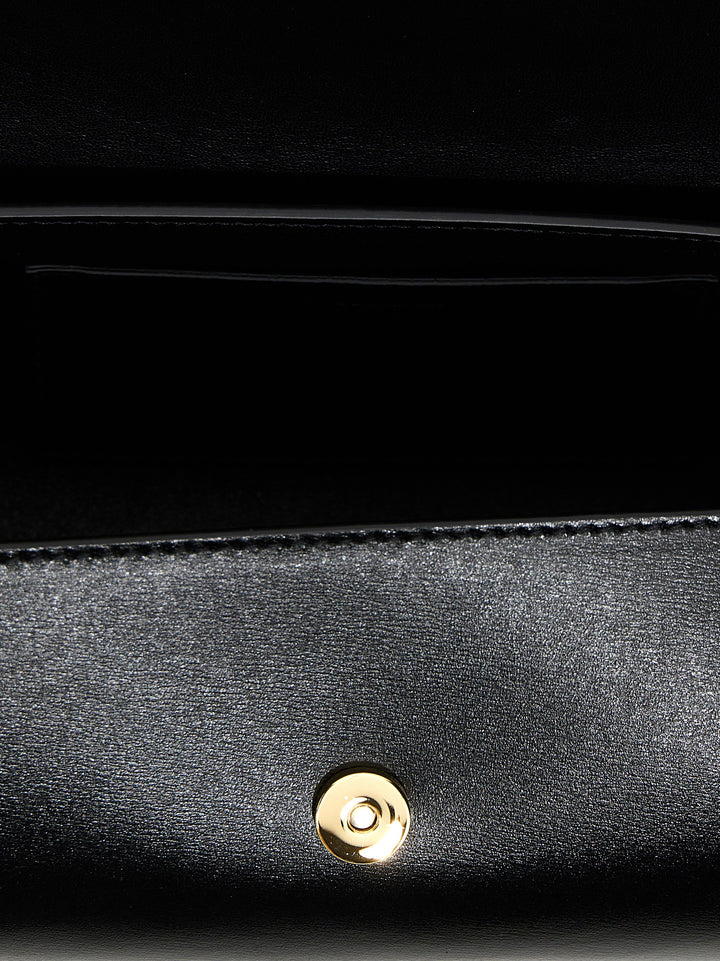 Jil Sander Cannolo Small Shoulder Bag Borse a Spalla e Tracolla - Nero | d8a18fd8f4a71f78d5da2e541b556e06fa759b54