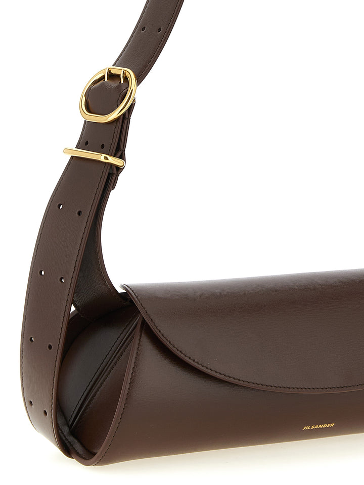 Jil Sander Cannolo Borse a Spalla e Tracolla - Marrone | 1dffe241be21a4b40f9cfe832ebd903c42abc84e