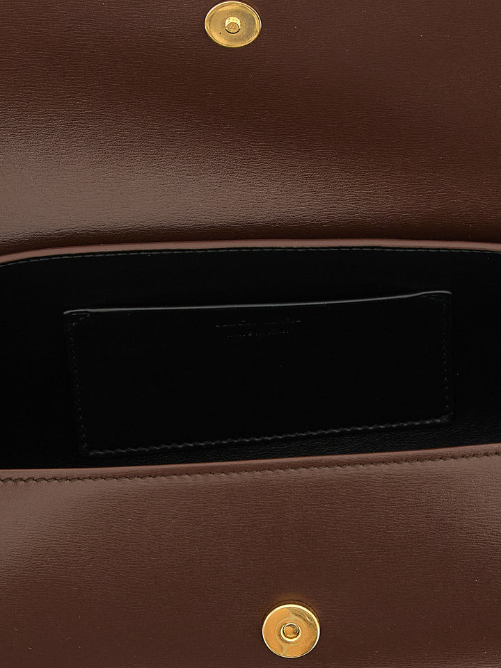 Jil Sander Cannolo Borse a Spalla e Tracolla - Marrone | 3670e4567b65ec9a021929957169b85c54ca4f67