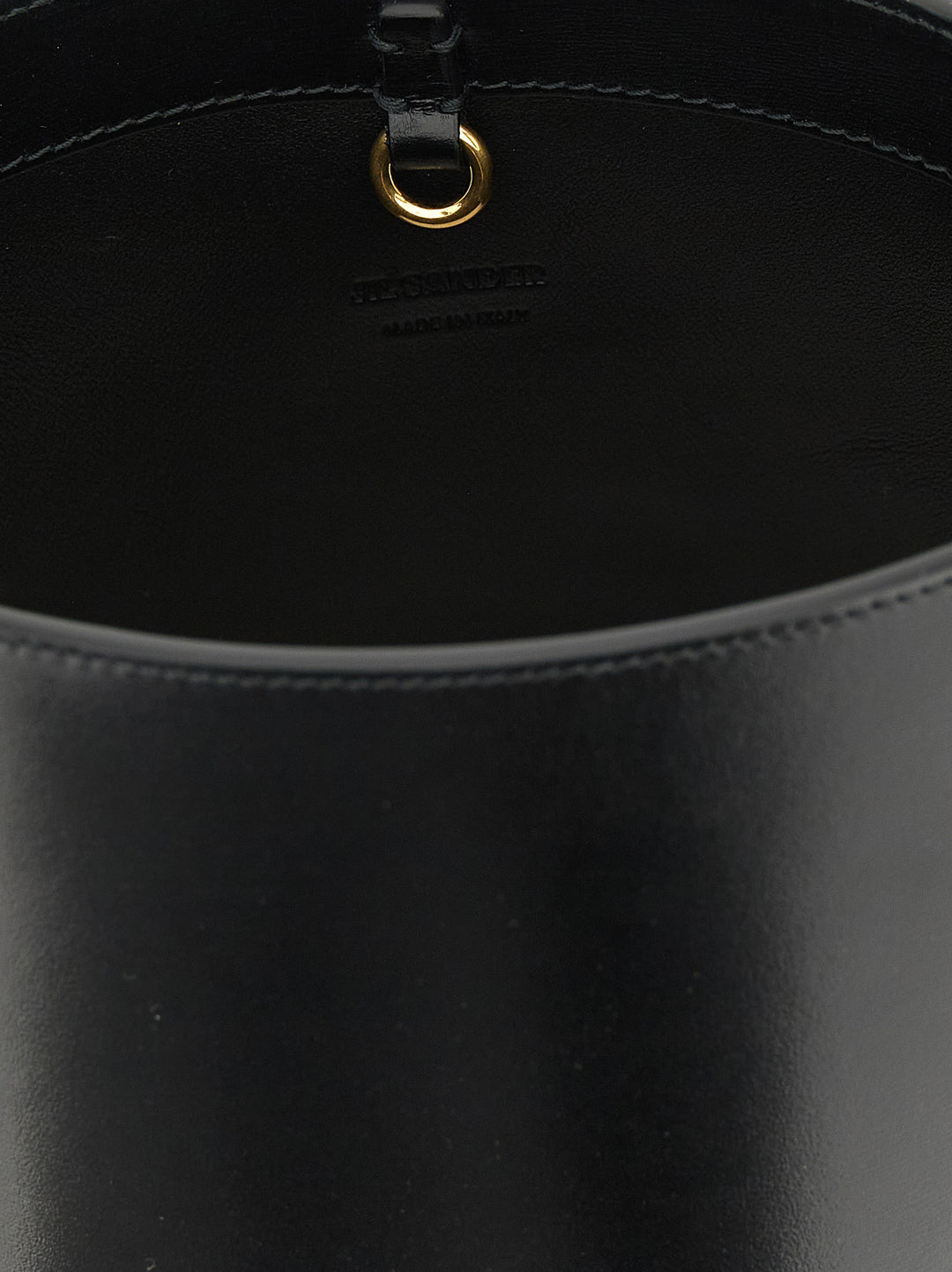 Jil Sander Cannolo Borse a Spalla e Tracolla - Nero | 43348c523b2dfed8d0abaa86606717da2f39fc89