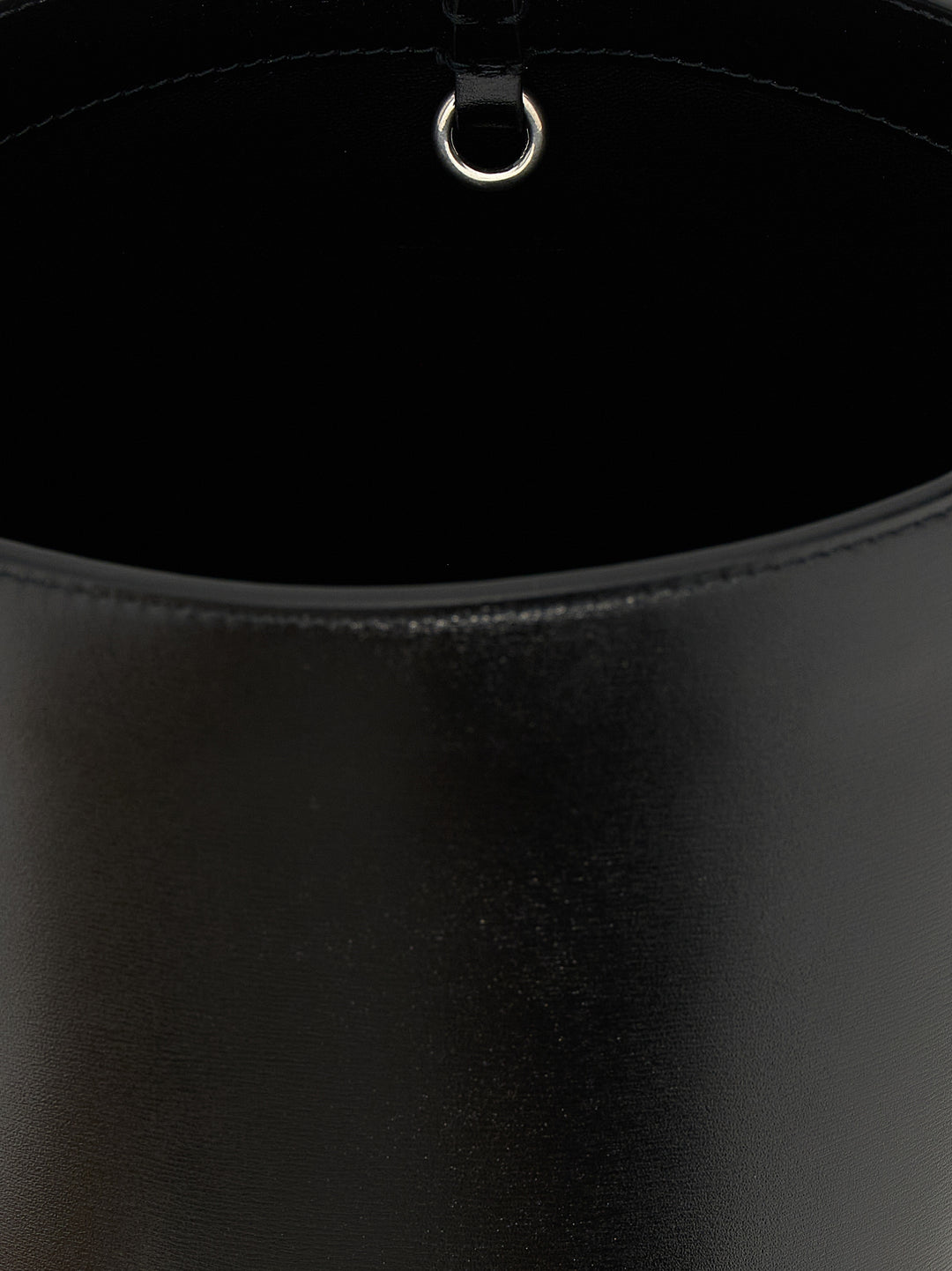 Jil Sander Cannolo Bucket Borse a Spalla e Tracolla - Nero | a5be187adc39b0c96a9da6041fd0160301c6ac49