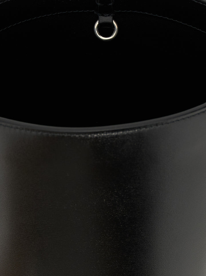 Jil Sander Cannolo Bucket Borse a Spalla e Tracolla - Nero | a5be187adc39b0c96a9da6041fd0160301c6ac49