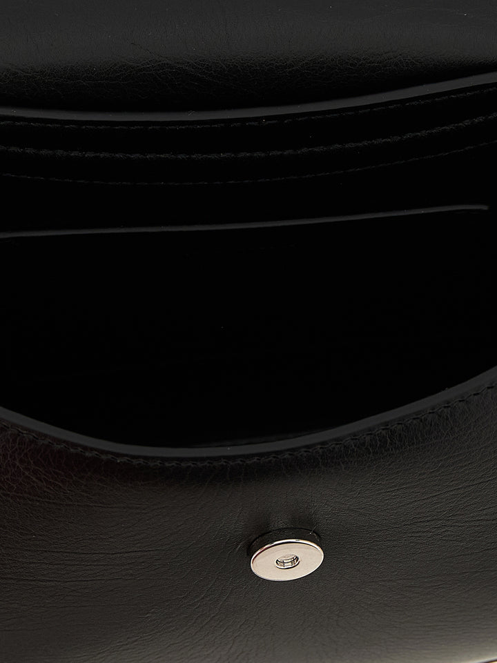 Jil Sander Eldorado Borse a Tracolla - Nero | 45de7de14ea1b378a75e24e830f515a9a2102e10