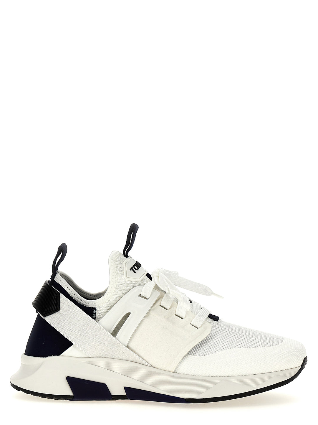 Tom Ford Jago Sneakers - Bianco/Nero | 189bca4c72938253c9eac86b8ef38f5309f20fa6