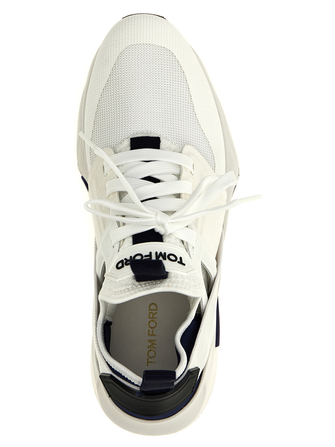 Tom Ford Jago Sneakers - Bianco/Nero | 198f83395ff31de18280165f1a424d3bb2499b93