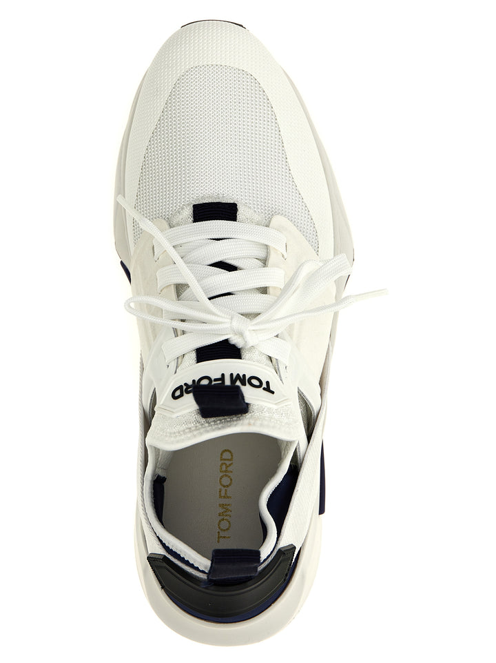 Tom Ford Jago Sneakers - Bianco/Nero | 198f83395ff31de18280165f1a424d3bb2499b93