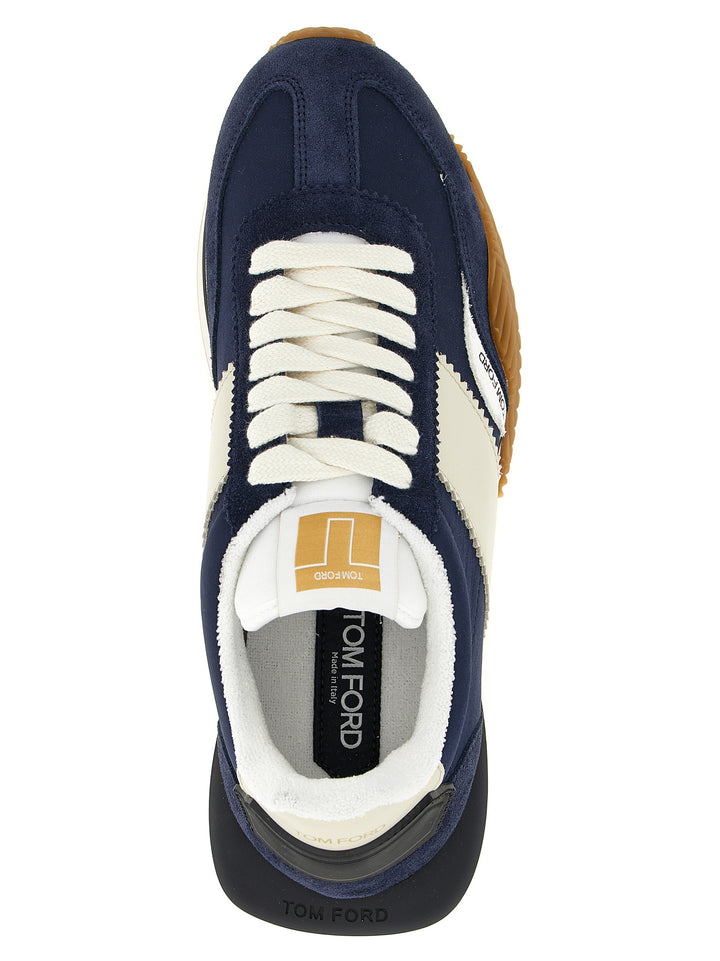 Tom Ford James Sneakers - Blu | 810ed86ac84d5c204f419adbf376edbc65bf11b5