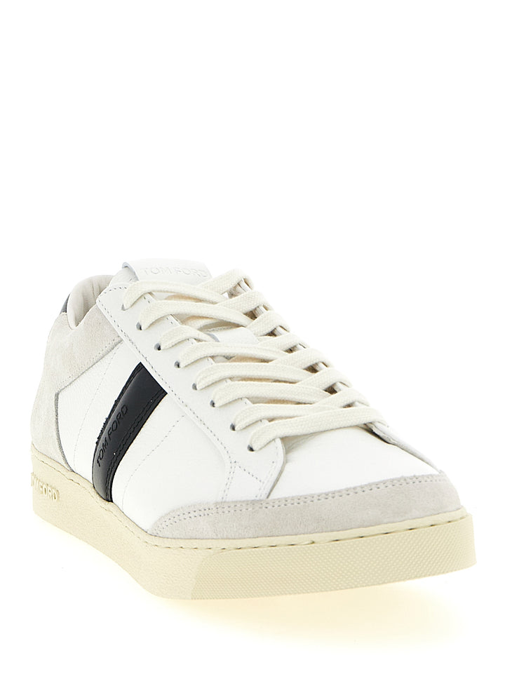 Tom Ford Blake Sneakers - Bianco/Nero | bb85cf1dc701b5c6a3246922d92594afc0f319e3