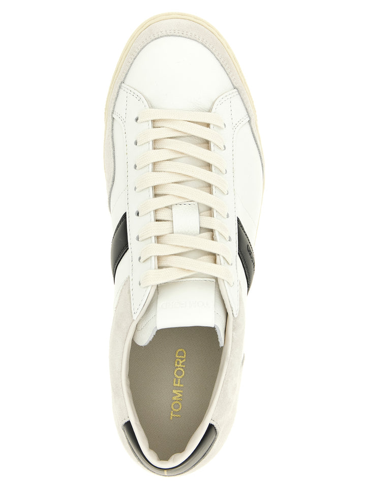 Tom Ford Blake Sneakers - Bianco/Nero | 5b689272aea3f07be4921c7c9cf5dacc80b52b37