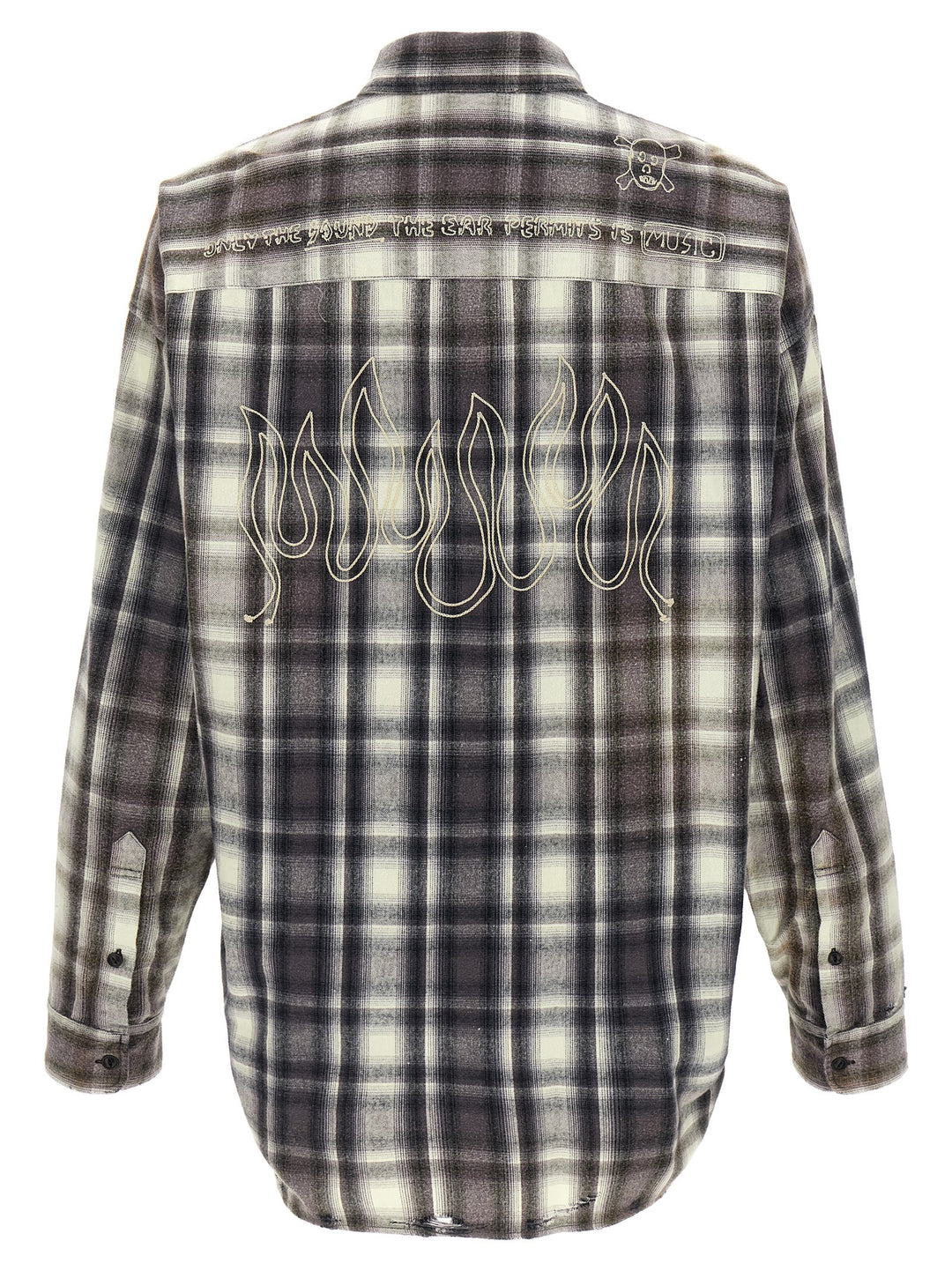 Maison Mihara Yasuhiro Vintage Like Camicie - Bianco/Nero | ac3392156fc401b203034ef4ef90cbc77808398e