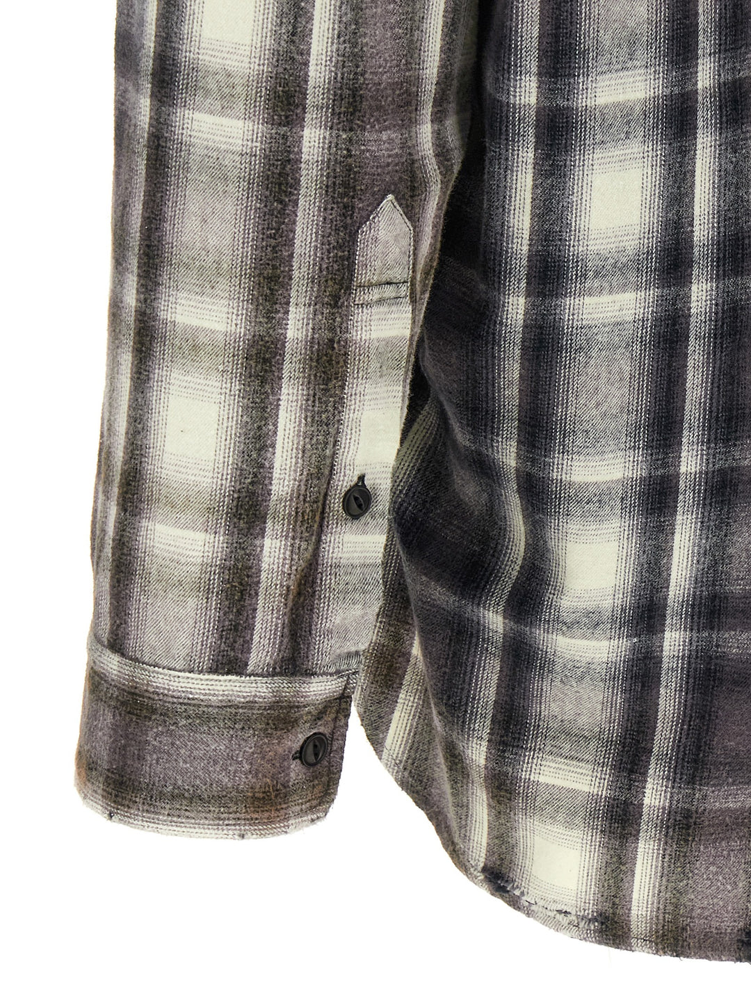 Maison Mihara Yasuhiro Vintage Like Camicie - Bianco/Nero | 43008399210f2f92bbcfc043343693f37e6eb40c