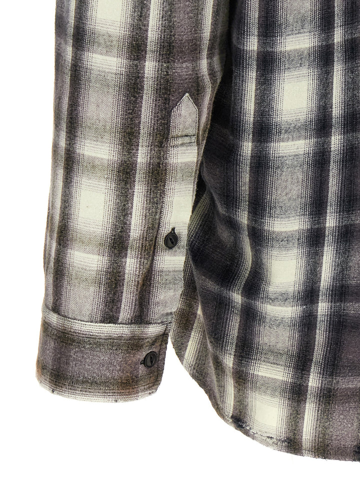 Maison Mihara Yasuhiro Vintage Like Camicie - Bianco/Nero | 43008399210f2f92bbcfc043343693f37e6eb40c