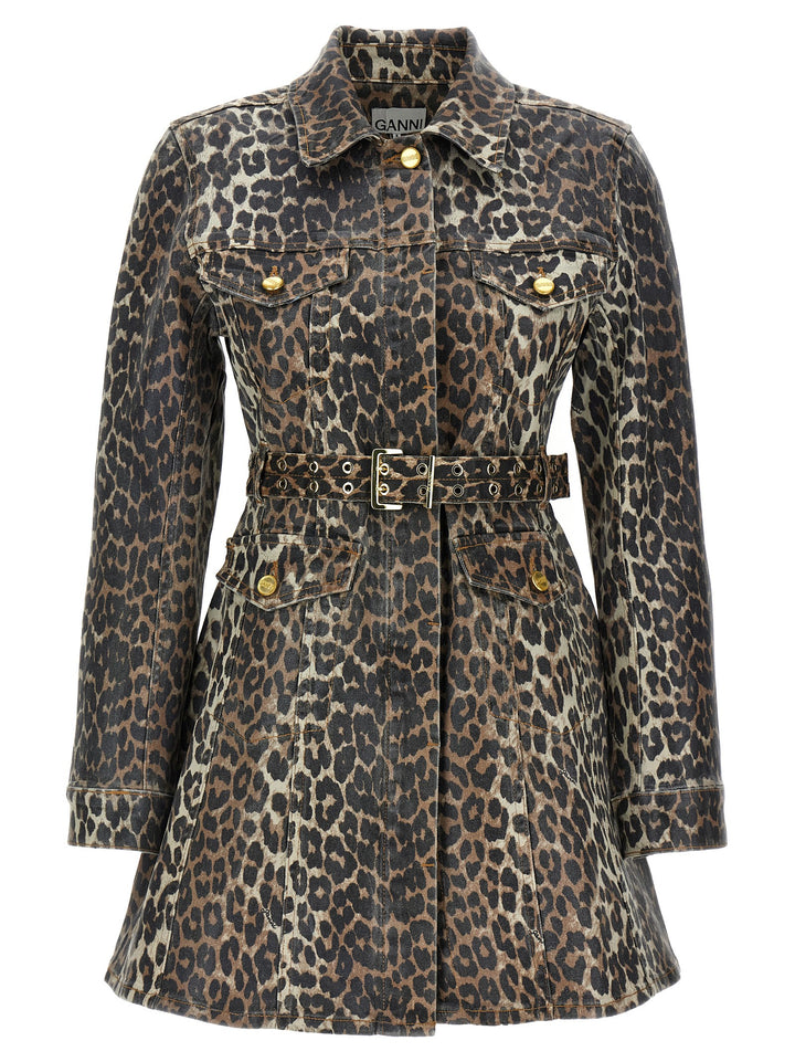 Ganni Denim Dress Abiti - Multicolor | 5d2954ab7f424b14b74e97467fbd79a6f0e36b6f