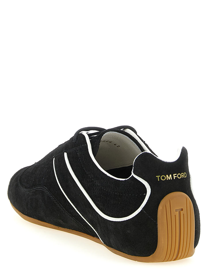 Tom Ford Aston Sneakers - Bianco/Nero | 0b9691d05eaeaba63c9ec43c64b6a89287638cca