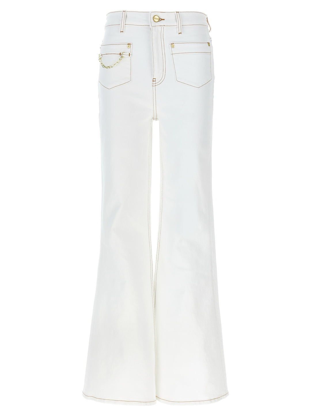 Ganni Goddi Jeans - Bianco | f852fc5553d02564da18330a63ccc2dde99983b6