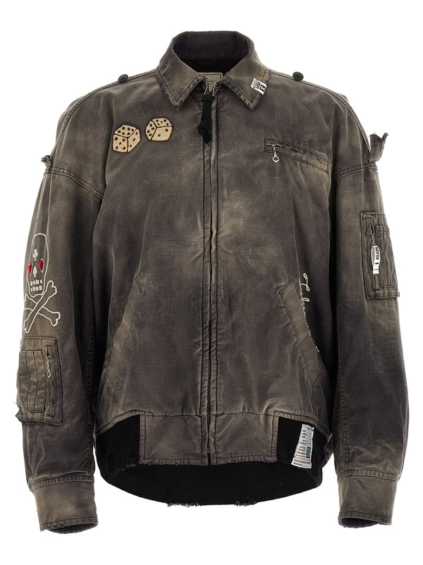 Military Jacket Puffer Jackets Nero