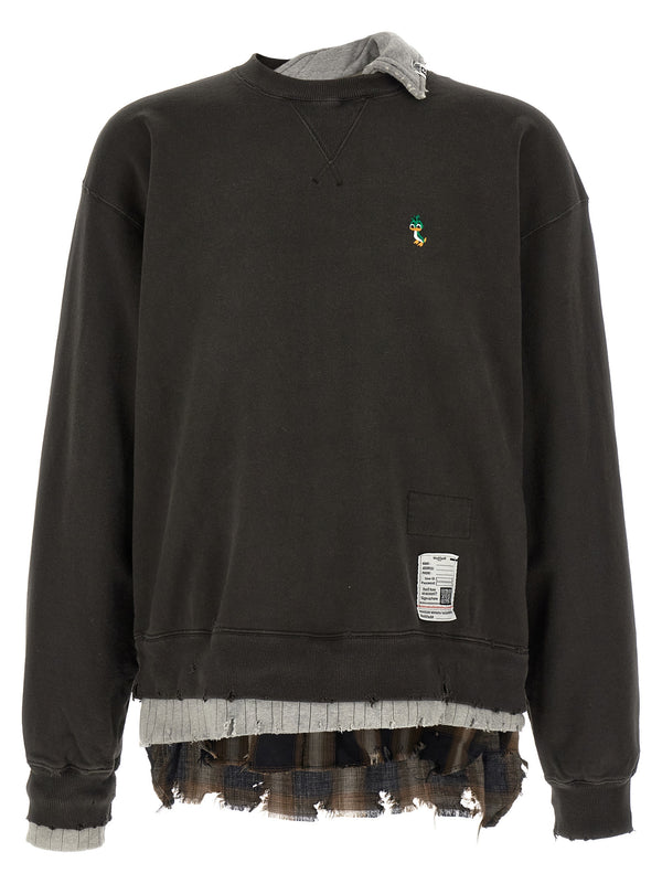 Three Layer Felpe Nero