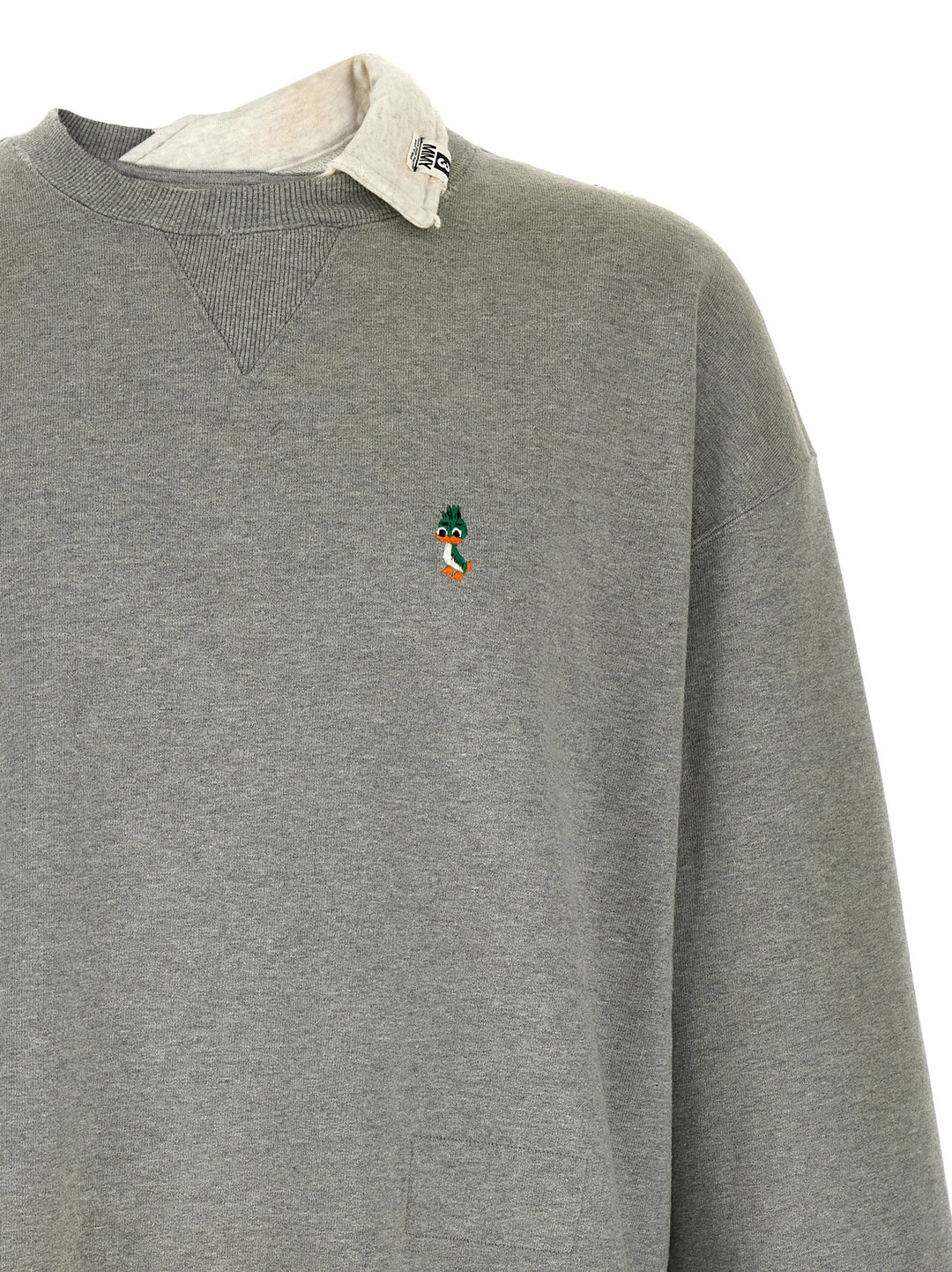 Maison Mihara Yasuhiro Three Layer Felpe - Grigio | 451fc4b9566da82ef435c7399b94c4a51ab27186