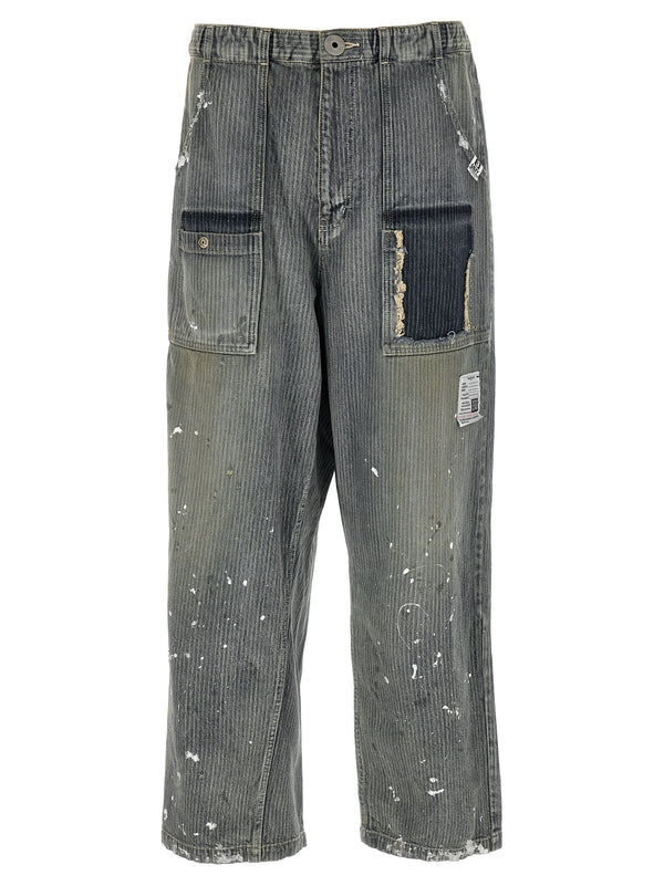 Bush Pants Jeans Blu