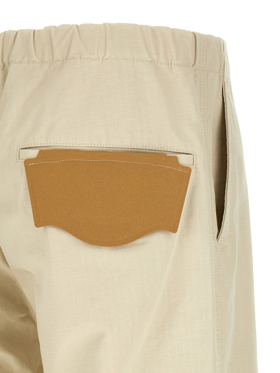Maison Mihara Yasuhiro Ripstop Parachute Pantaloni - Beige | 08510cd446a2ded38931ba9b2f4c369e37462394