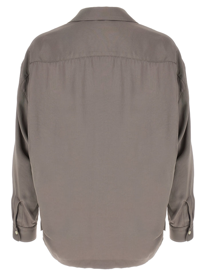 Maison Mihara Yasuhiro Tie Combined Camicie - Grigio | dfe4e980bc61158b4d8a09fbdae8f128bb63f9cf