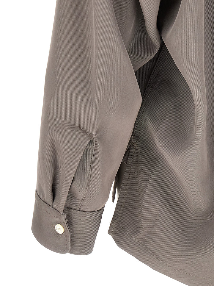 Maison Mihara Yasuhiro Tie Combined Camicie - Grigio | 99bf17e45f0ef95d65c5c175ee1b267b62e3097d