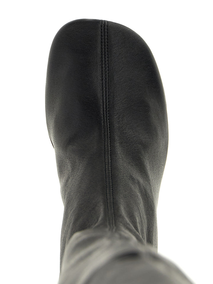 Jil Sander Nappa Boots Stivali e Stivaletti - Nero | 37d7282bfd18bad381b7b0afee497a167116f3ee