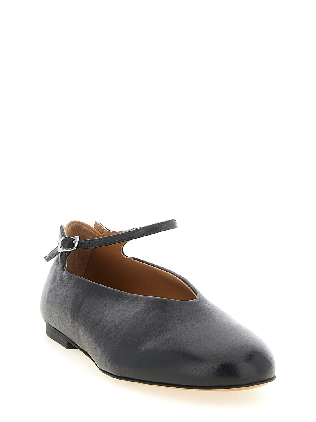 Jil Sander Elyss Flat shoes - Nero | de59566e3ae1a464b6484238a7c6334e6eb52fa6