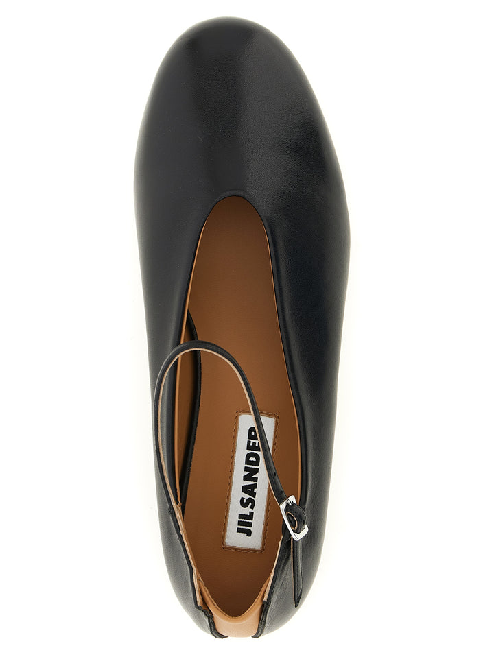 Jil Sander Elyss Flat shoes - Nero | 6fc4525c17fe603accc3fea2ab30a62a80651001