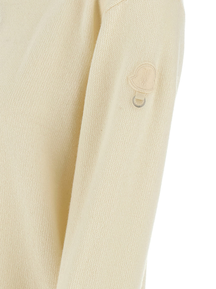 Moncler Genius Moncler X Willow Smith Sweater Maglioni - Bianco | 7cbb724e370d332fe9a14a1d705cc4f71a1a32bc