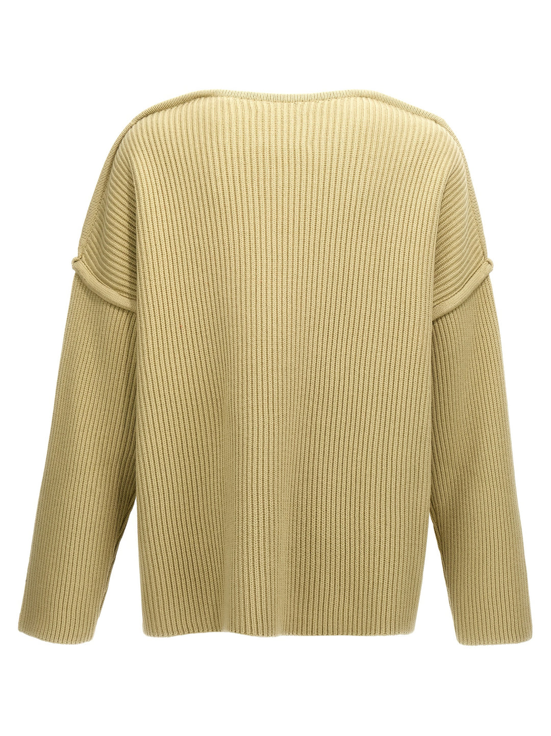 Jil Sander Geometric Neckline Sweater Maglioni - Verde | 31a0d2448e1c9d4a775e326724edb89a1cb572a7